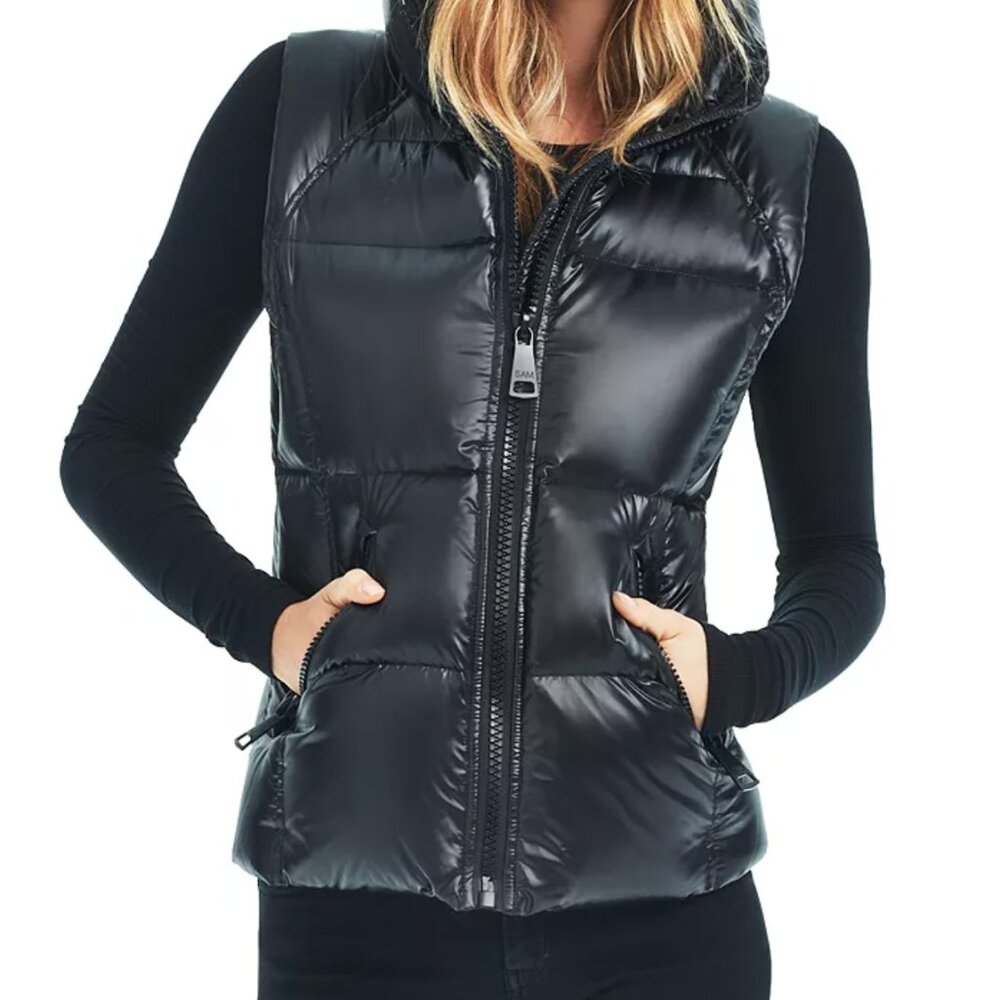 SAM. Freedom Down Vest - Jet (Black) - Small S - Picture 2 of 8